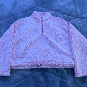 Pink Teddy jacket, Juniors S